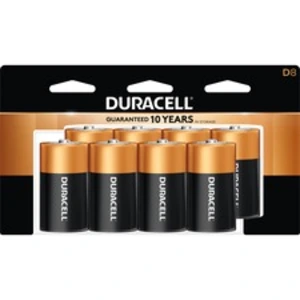 Duracell DUR MN13RT8Z Coppertop Alkaline D Battery - Mn1300 - For Mult