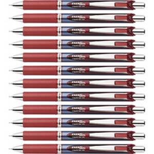 Pentel PEN BLN77BBX Needle Tip Liquid Gel Ink Pens - 0.7 Mm Pen Point 