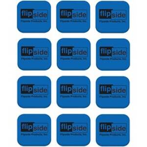 Flipside FLP 35030 Flipside Magnetic Whiteboard Student Erasers - Blue