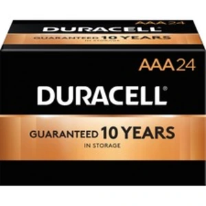 Duracell DUR 02401CT Coppertop Alkaline Aaa Battery - For Smoke Alarm,