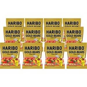 Haribo HRB 30220 Haribo Gold-bears Gummi Candy - Lemon, Orange, Pineap