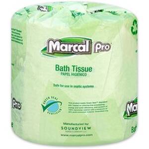 Marcal MRC 5001 Marcal Pro 100% Recycled Bathroom Tissue - 2 Ply - 4 X