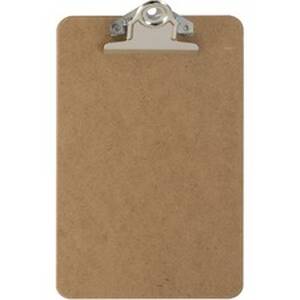 Officemate OIC 83103 Oic Hardboard Clipboards - 1 Clip Capacity - 6 X 