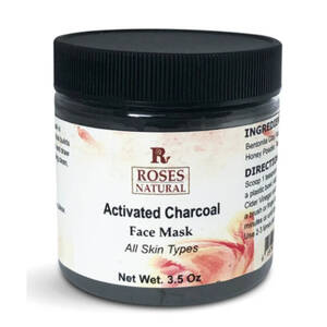 Roses 619793527047 Activated Charcoal Face Mask 3.5oz