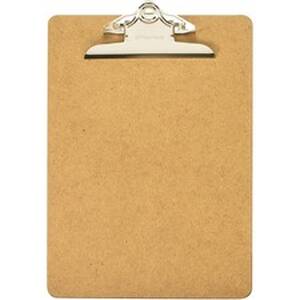 Officemate OIC 83100 Oic Hardboard Clipboards - 1 Clip Capacity - 9 X 