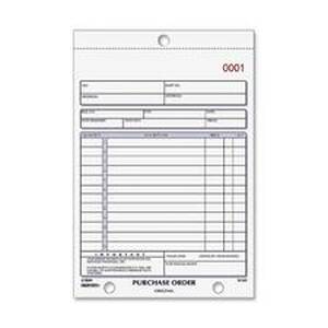 Dominion RED 1L140 Rediform 2-part Carbonless Purchase Order Book - 50
