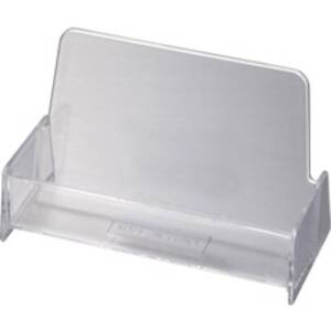 Officemate OIC 97832 Business Card Holder, Holds Up To 50 Cards, Clear