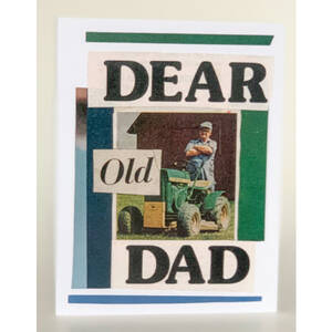 Barnes SQ2655276 Dear Old Dad Greeting Card (pack Of 6)
