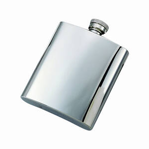 Creative 21040 Bright Flask, Stainless Steel 8 Oz Capacity 5