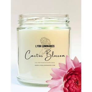 Lyon 9-BCB-1 Cactus Blossom Soy Blend Candle