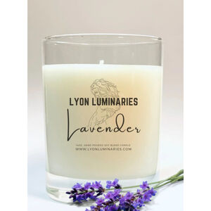 Lyon T-LAV-1 Lavender Soy Blend Tumbler Candle