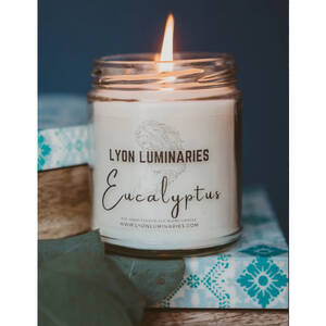 Lyon 9-EUC-1 Eucalyptus Soy Blend Candle