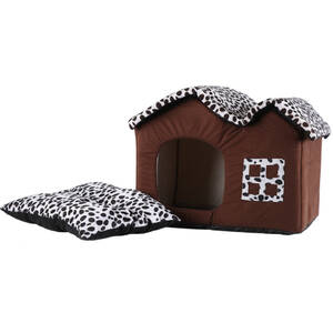 Silicute 8636904005 101 Dalmatian Style Double Topped Dog House