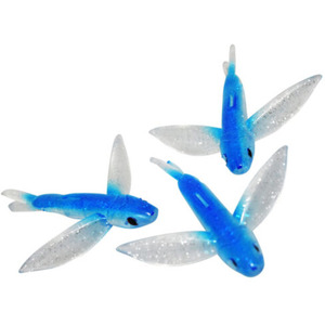 Magbay fly-3-sb Mini Flying Fish 3 Pack Blue