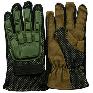 Fox 79-890 XXL Full Finger Tactical Engagement Glove - Olive Drab 2xl