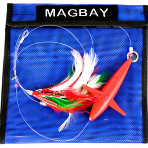 Magbay 6016 Daisy Chain Tuna Teaser Red