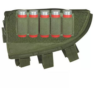 Fox 55-580 Butt Stock Cheek Rest Shotgun - Right - Olive Drab