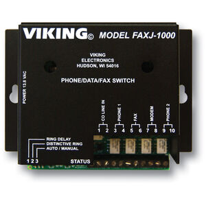 Viking VK-FAXJ-1000 Vk-faxj-1000 Faxjack Phonefax Switch