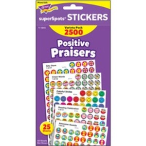 Trend TEP T1945 Trend Superspots Positive Praisers Stickers - Self-adh