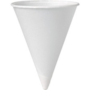 Solo SCC 4BR2050CT Eco-forward Paper Cone Water Cups - 200  Pack - 4 F