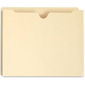 Smead SMD 75605 Smead Straight Tab Cut Letter Recycled File Jacket - 8