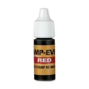U. USS 5028 Stamp-ever Pre-inked Stamp Ink Refill - 1 Each - Red Ink -