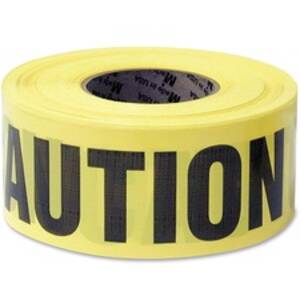 Great GNS 10379 Yellow Caution Tape - 1000 Ft Yellow Tape - 1 Each