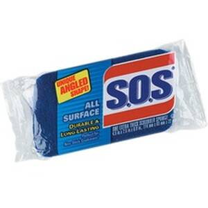 The CLO 91017 S.o.s All-surface Scrubber Sponge - 4.5 Height X 2.5 Wid