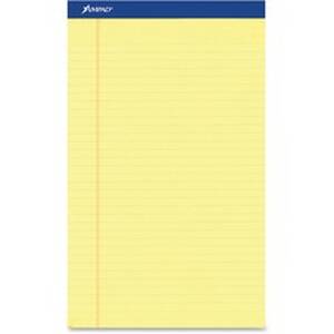 Tops TOP 20220 Ampad Perforated Ruled Pads - Letter - 50 Sheets - Stap