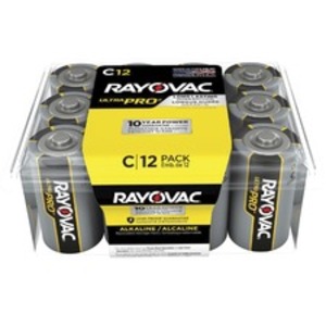 Spectrum RAY ALC12PPJ Rayovac Ultra Pro Alkaline C Batteries - For Mul
