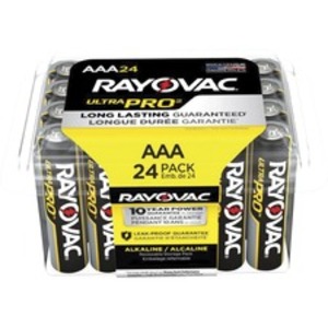 Spectrum RAY ALAAA24PPJCT Rayovac Ultra Pro Alka Aaa24 Batteries Stora