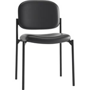 Hon BSX VL606SB11 Hon Scatter Stacking Guest Chair - Softhread Leather