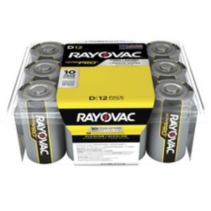 Spectrum RAY ALD12PPJCT Rayovac Ultra Pro Alkaline D Batteries - For M