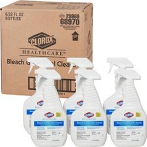 The CLO 68970CT Clorox Healthcare Bleach Germicidal Cleaner Spray - Re