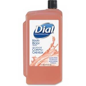 Dial DIA 04029 Dispenser Refill Hairbody Wash - 33.8 Fl Oz (1000 Ml) -