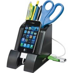 Victor VCT PH600 Victor Smart Charge Usb Hub Pencil Cup - Docking - Sm