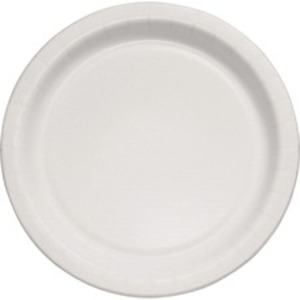 Solo SCC MP9B Solo Table Ware - - Paper - Food - Disposable - White - 