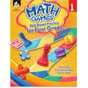 Shell SHL 51288 Grade 1 Math Games Skills-based Practice Book By Ted H