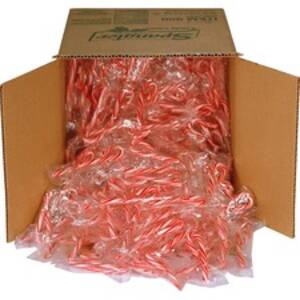 Spangler SPA 900 Spangler Peppermint Candy Canes - Peppermint - Indivi