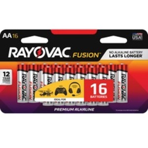 Spectrum RAY 81516LTFUSK Rayovac Fusion Advanced Alkaline Aa Batteries