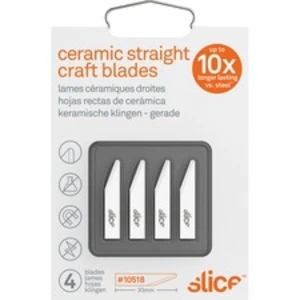 Slice, SLI 10518 Slice Ceramic Craft Knife Cutting Blades - 1.30 Lengt