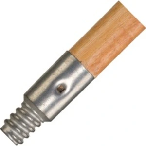 Rubbermaid RCP 636400CT Commercial Threaded Tip Wood Broom Handle - 1.