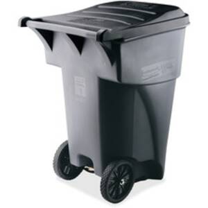 Rubbermaid RCP 9W22GY Commercial Brute 95-gal Rollout Container - 95 G