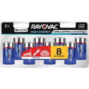 Spectrum RAY 8148LK Rayovac Alkaline C Batteries - For Toy, Flashlight