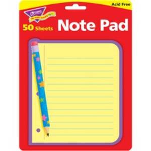 Trend TEP T72029 Trend Cheerful Design Note Pad - 50 Sheets - 5 X 5 - 