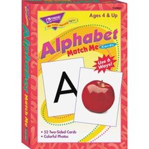 Trend TEP T58001 Trend Alphabet Match Me Flash Cards - Educational - 1