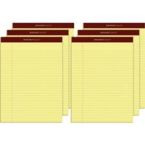 Tops TOP 63956 Docket Gold Legal Pads - Letter - 50 Sheets - Double St