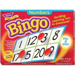 Trend TEP T6068 Trend Numbers Bingo Learning Game - Themesubject: Lear