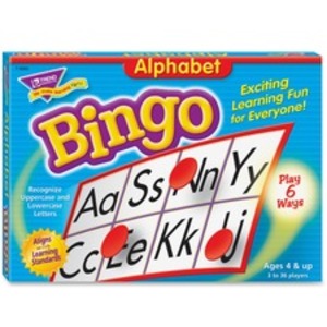 Trend TEP T6062 Trend Alphabet Bingo Learning Game - Themesubject: Lea