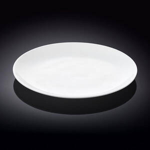 Wilmax WL-991015/A [ Set Of 6 ] Rolled Rim Dinner Plate 10 | 25.5 Cm